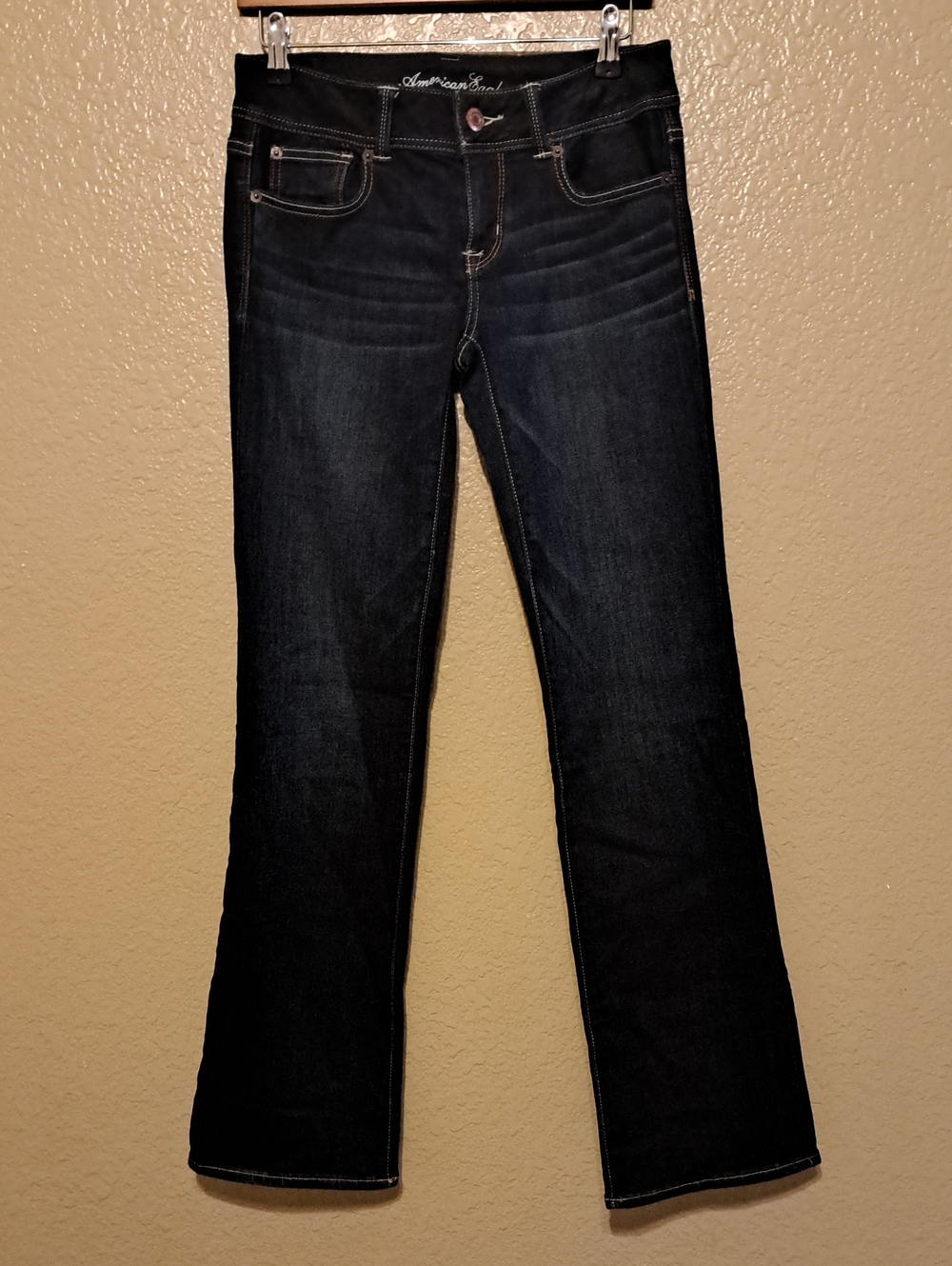 American Eagle Outfitters Women’s Dark Blue Bootcut Jeans
